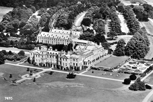 Air Aerial View Welbeck abbey RP pc unused Aerofilms AL918.jpg