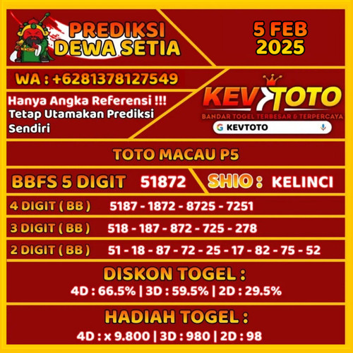 Prediksi Togel 4D Toto Macau P5 Rabu 5 Februari 2025.jpg