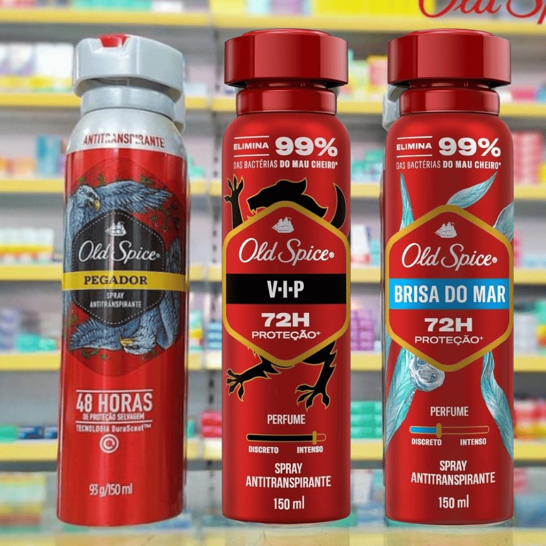 Desodorante Spray Antitranspirante Old Spice VIP – 150ml