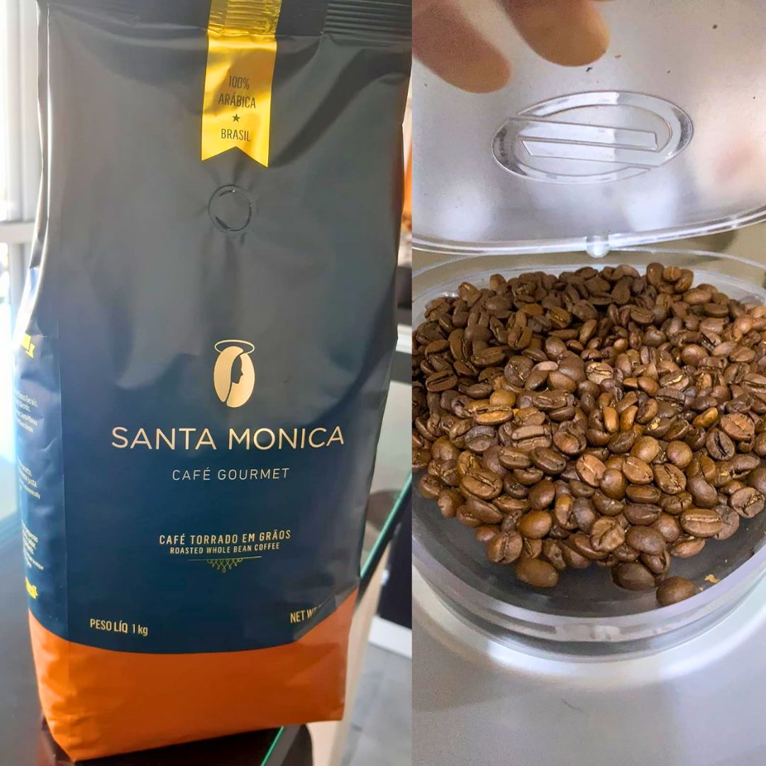 Café Gourmet em Grão 1Kg – Santa Mônica