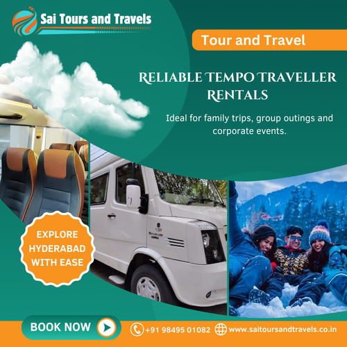 Need a reliable tempo traveller rental in Hyderabad?