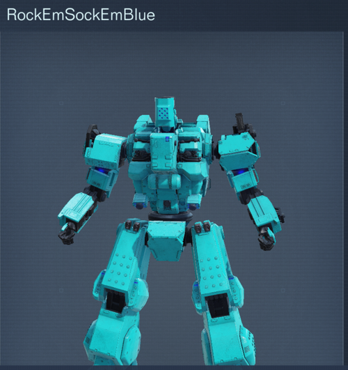 Rock Em Sock Em Robot (Blue)