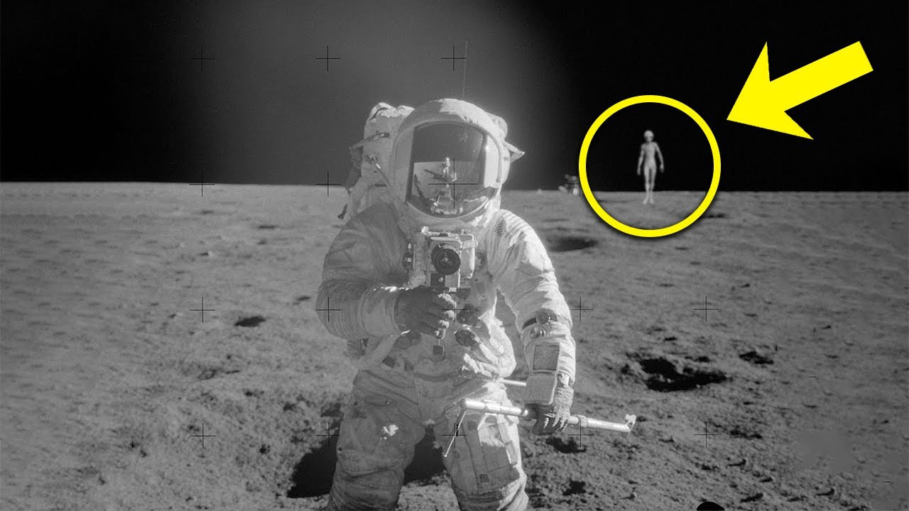 VIDEO incredibili: Un alieno sulla Luna registrato durante la missione Apollo 11.