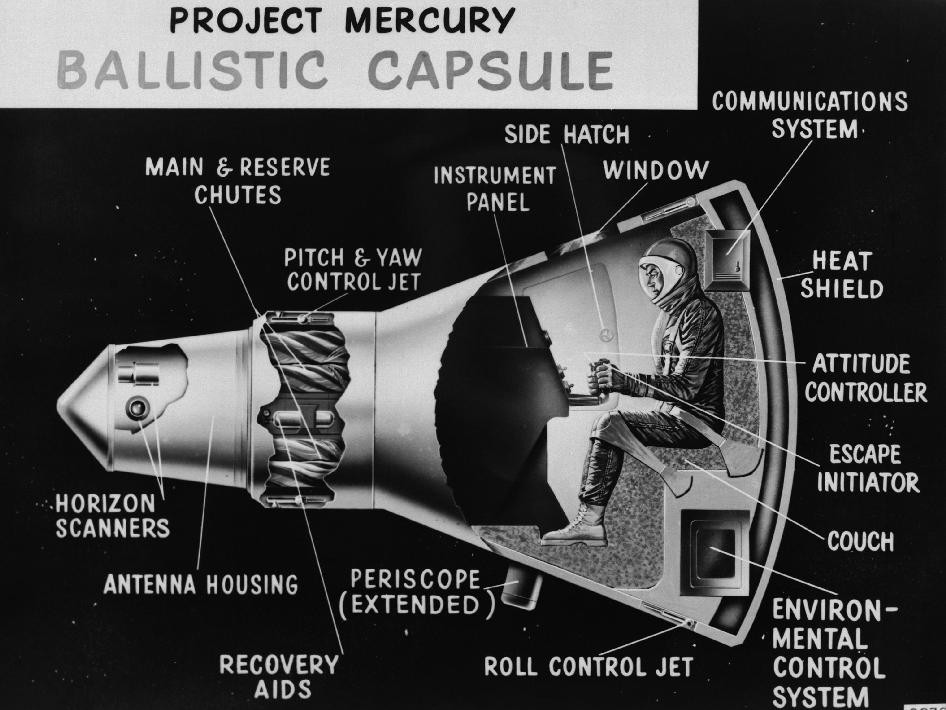 1963 Project Mercury Recovery of Capsule USS McCaffery Maj Gordon Cooper Jr.