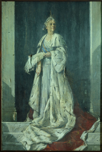 Unknown Wilhelmina (1880 1962), королева Нидерландов, 1948, 281 cm x 191 cm, Холст, масло