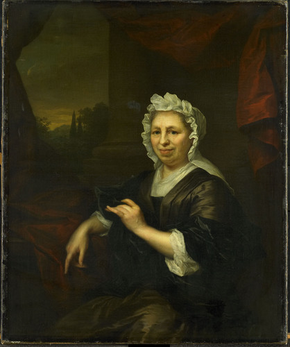 Boonen, Arnold Brechje Hooft (1640 1721). Вдова Harmen van de Poll, 1729, 50 cm х 41 cm, Холст, масл
