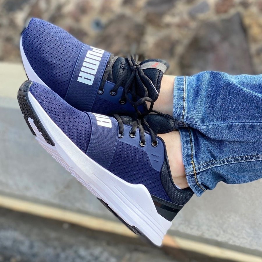 Tênis Puma Wired Run Bdp – Azul Escuro