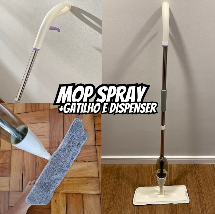 Mop spray com gatilho e dispenser – Simplo