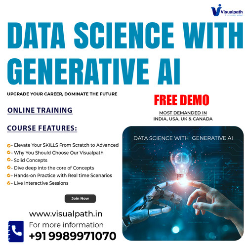 Data Science With Generative Ai Online Training | Visualpath.jpg