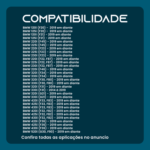 Bronzina De Biela BMW B48 2.0T 0.50 (8unid) Kusima (2).png