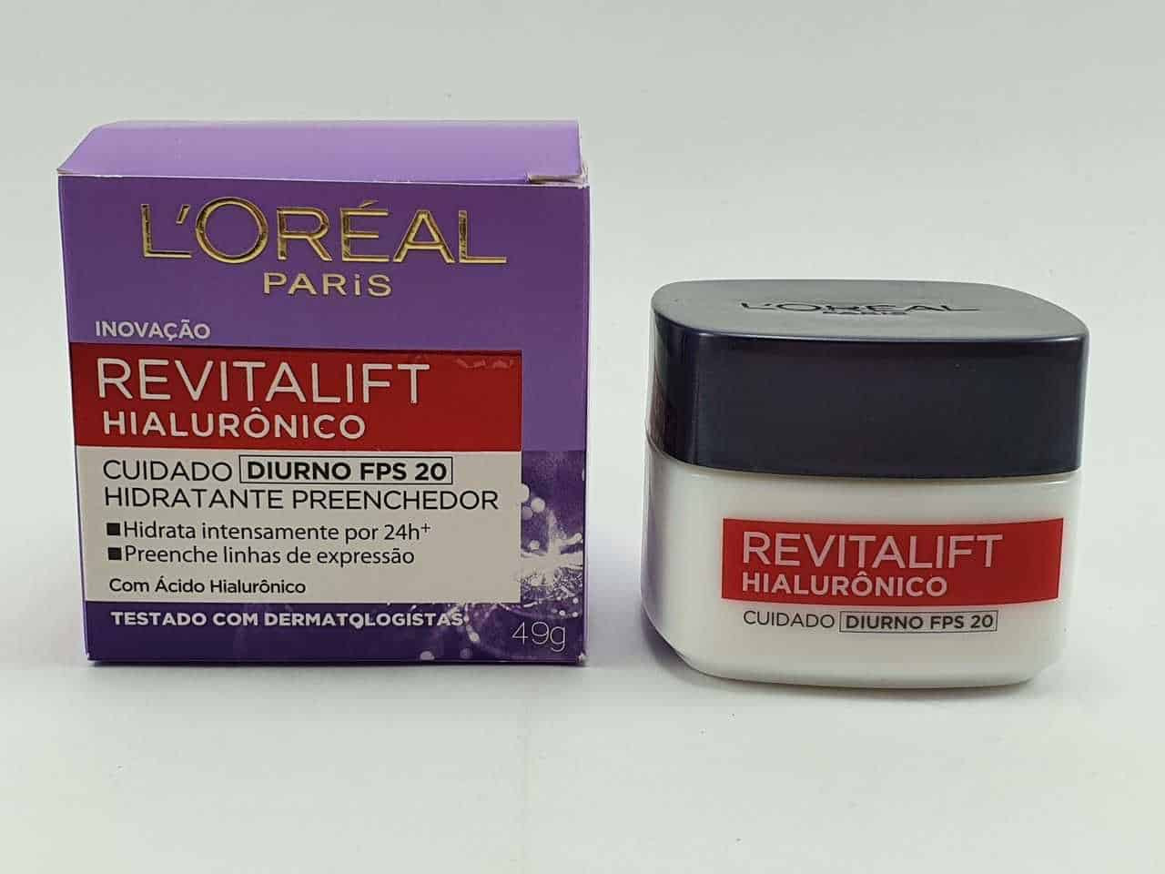 Creme Facial Anti-Idade Dia FPS 20 L’Oréal Paris Revitalift