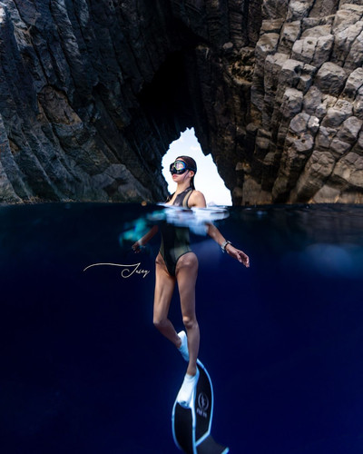 asian773I @miho o ~@uw.denny Suit @trudive korea Fin & Mask @fletafins @mos leisure