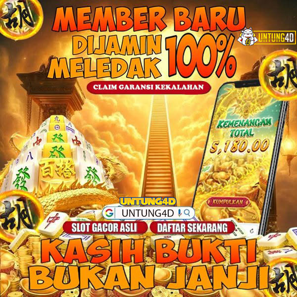 UNTUNG4D - Agen Slot Gacor Hari ini Terbaik&Terpercaya Situs fenomenal 2024