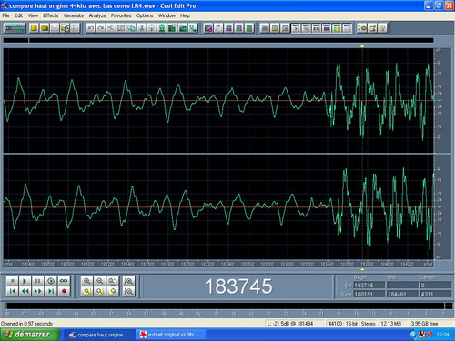 8 extrait original vs filtre convo LR4