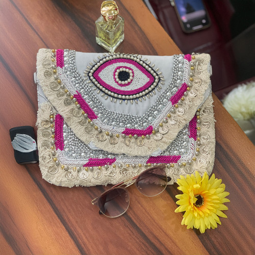 Ethnic Evil Eye Bag: Boho Sling Bag from Themaresse.jpg
