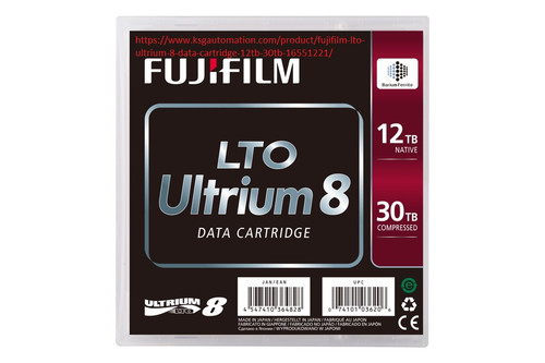Fujifilm LTO Ultrium 8 Data Cartridge (12TB/30TB) | KSG Automation Pvt Ltd.jpg