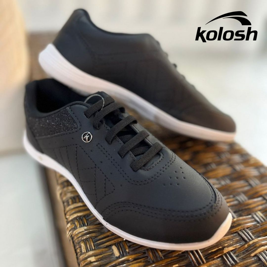 Tênis Casual Feminino Com Calce Fácil Kolosh