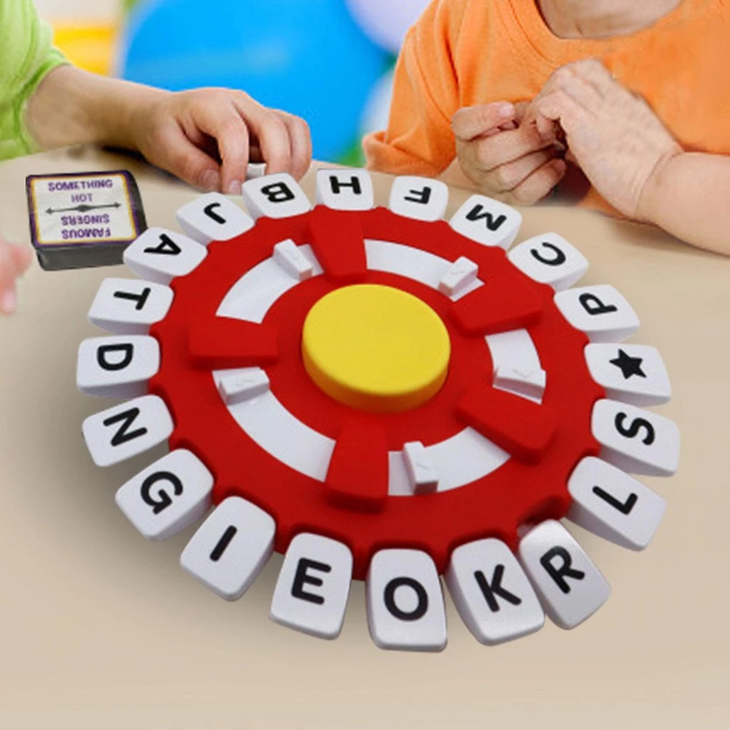 Kids Word Games Jogo De Tabuleiro Familiar De Pensamento Rápido Pressionar Carta yikuiabr