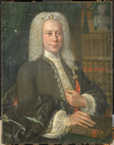 Unknown Портрет историка, 1730, 88,5 cm х 66,5 cm, Холст, масло
