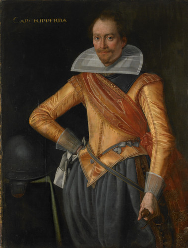 Unknown Портрет капитана Ripperda, 1620, 123,2 cm х 93,2 cm, Холст, масло