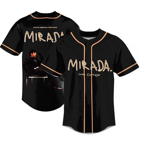 Ivan Cornejo Baseball Jerseys, Ivan Cornejo Outfits, Mexican 2024 Ivan Cornejo Jerseys, Mirada Tour .png