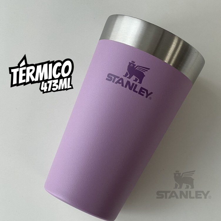 Copo Térmico de Cerveja (sem Tampa) Stanley Lilac | 473ml