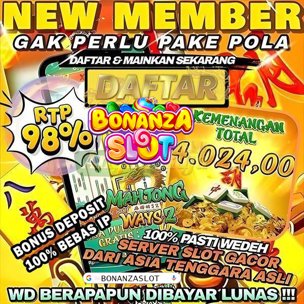 BONANZASLOT - Situs Judi Online Slot Gacor Terbaru Gampang Maxwin 2024