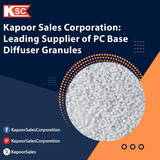 Kapoor Sales Corporation: Leading Supplier of PC Base Diffuser Granules