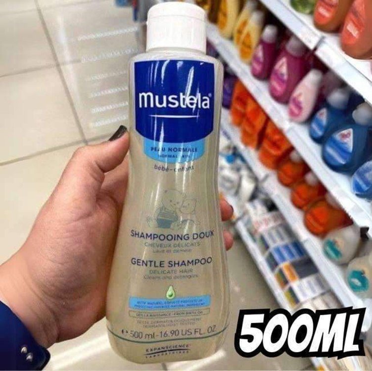 Mustela Shampoo Suave Infantil 500ml – Shampoo para Bebê e Criança