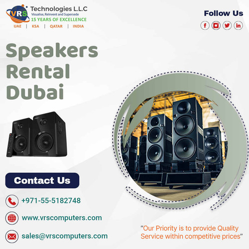 Rent High Performance Speakers in Dubai with Best Quality.jpg