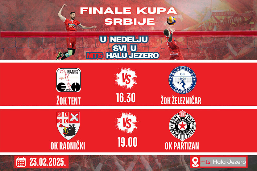 Prvi duel Kragujevčana i Beograđana u finalu!