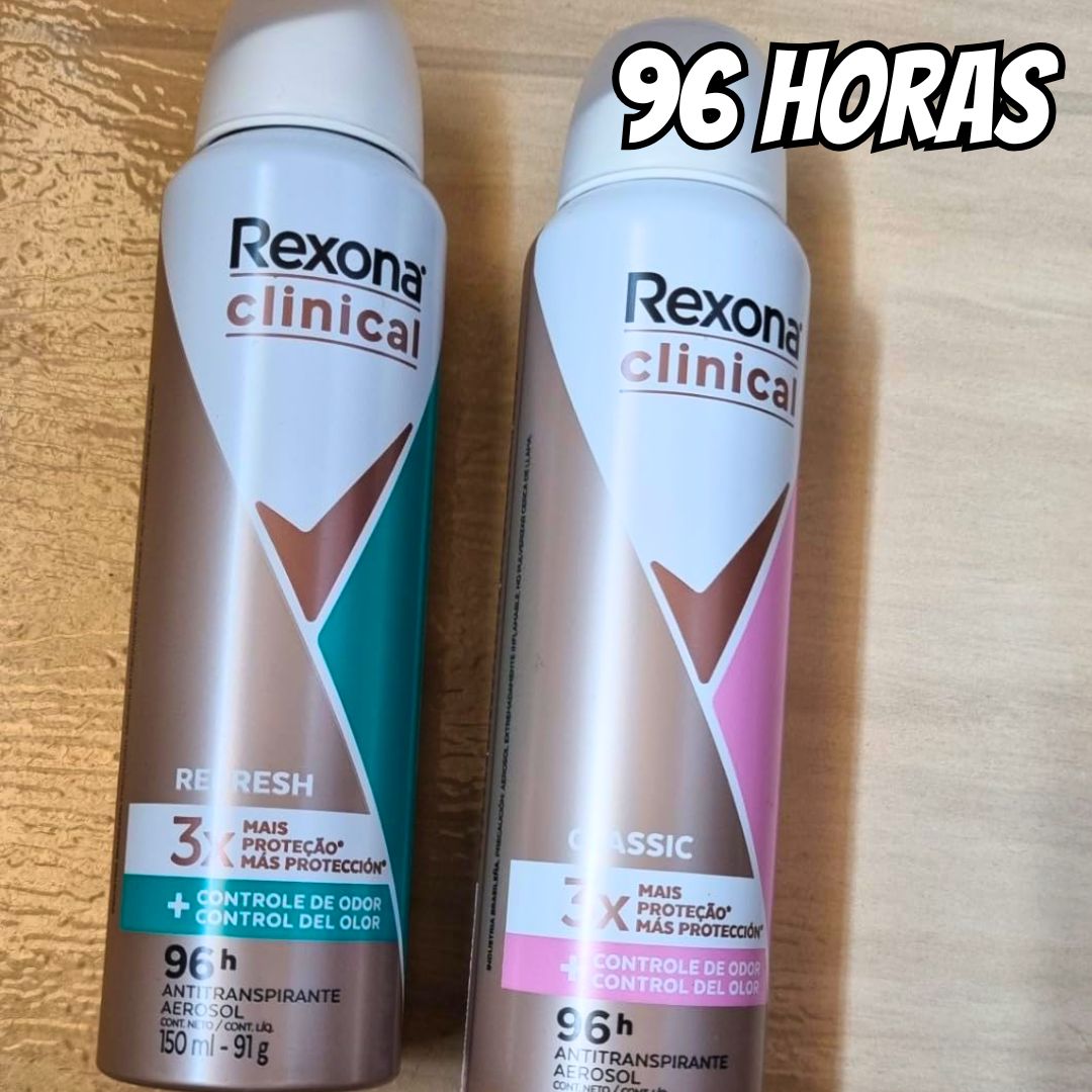 Rexona Clinical Aerossol Refresh 96h 150ml