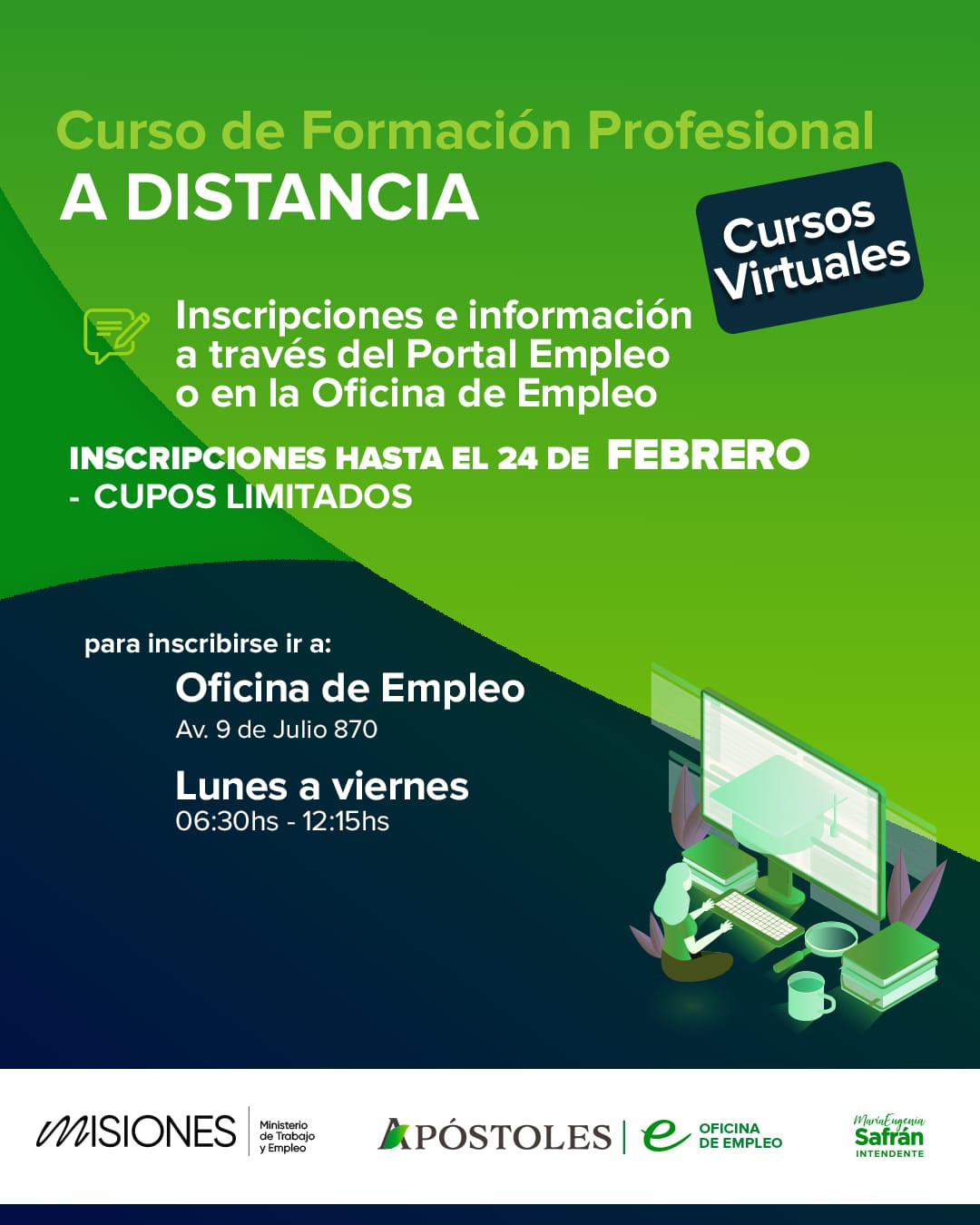 Cursos de Formación Profesional a Distancia