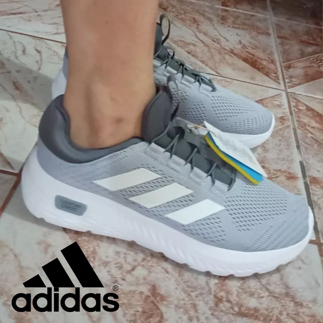 Tênis Cadarço Elástico Cloudfoam Comfy adidas