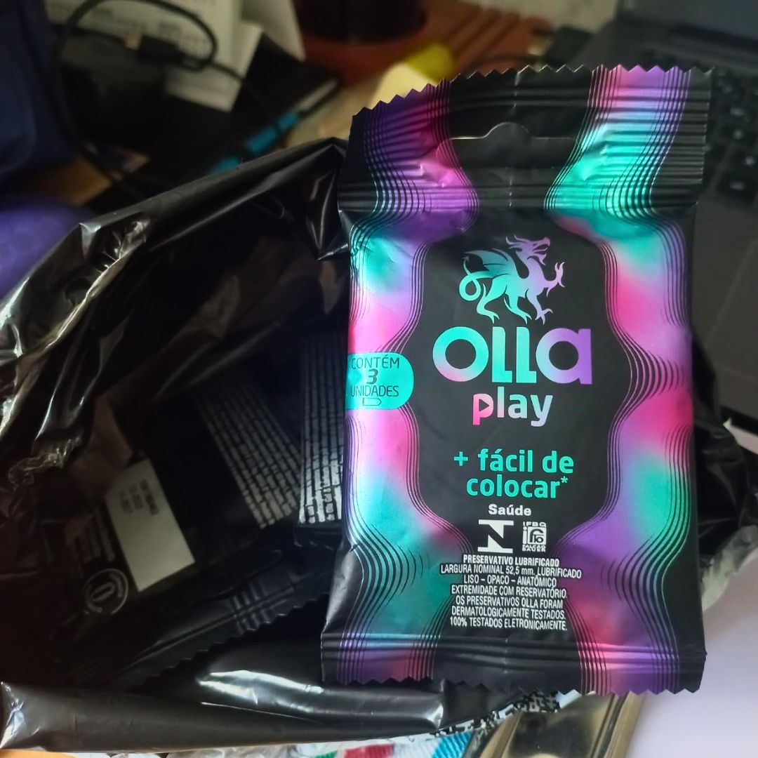 Olla Preservativo Camisinha Play – 3 Unidades