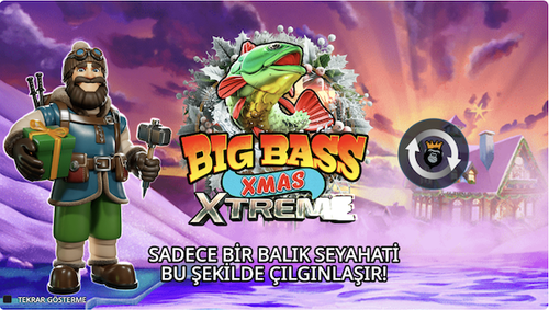 Big Bass Bonanza Xmas Extreme giriş