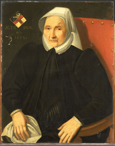 Unknown Портрет женщины, предположительно тетя или старшая сестра Isabeau de Halinck, бабушка Louys 