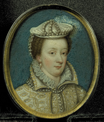 Unknown Портрет женщины, возможно Maria Stuart (1542 87), королевы Шотландии, 1899, 4,9 cm x 4 cm, М