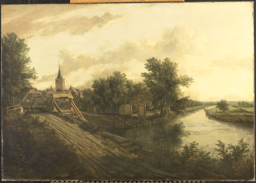 Unknown Пейзаж с воротом, 1660, 120 cm х 168,5 cm, Холст, масло