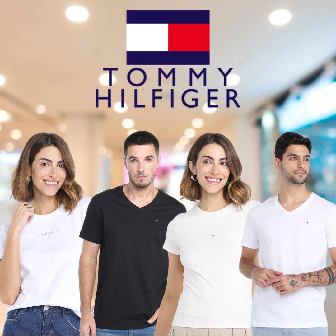 Camiseta Tommy Hilfiger Masculina e Feminina