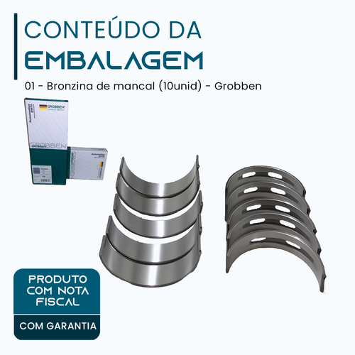 Bronzina de mancal MERCEDES M270.910 1.6T 0.50 (10unidade) kusima (3).png