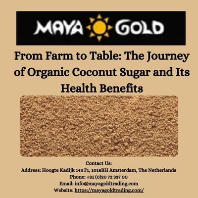 From Farm to Table The Journey of Organic Coconut Sugar and Its Health Benefits.jpg