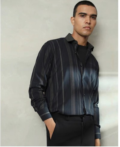GREEN STRIPED COTTON SHIRT.jpg