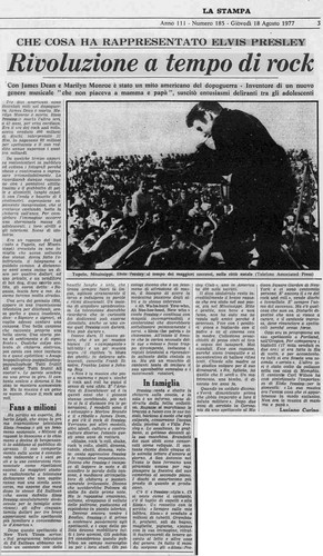 la stampa 18 8 1977