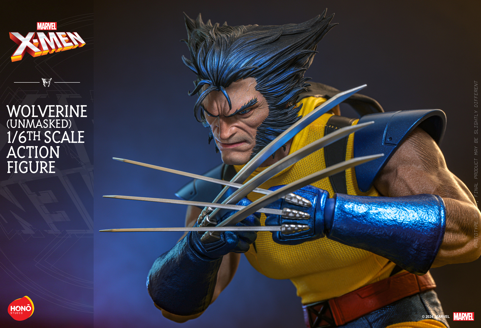 X-Men – Wolverine (Unmasked) by Hot Toys x HONŌ Studio