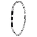 BLK N SILVER THIN BAND 44645 zoom