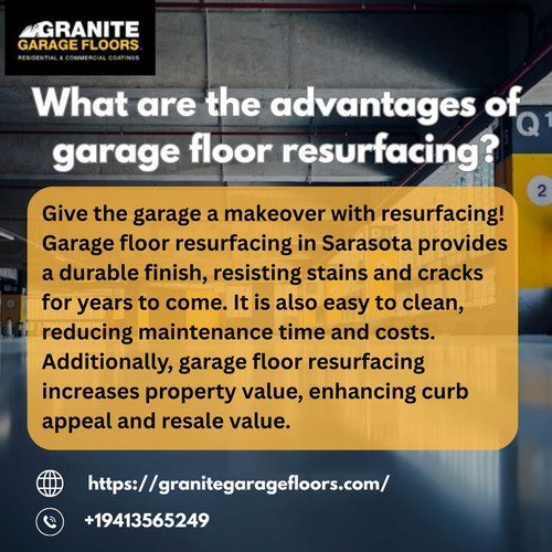 Give the garage a makeover with resurfacing! Garage floor resurfacing in Sarasota provides a durable.jpg