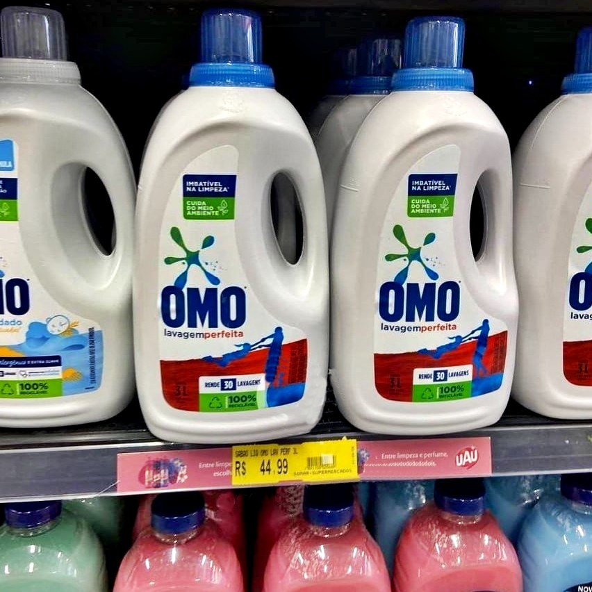Omo Lavagem Perfeita – Sabão Líquido, 3L
