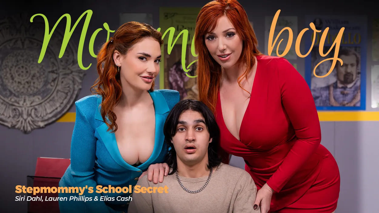 [AdultTime] Lauren Phillips, Siri Dahl Stepmommys School Secret  [2025 / 1080p]