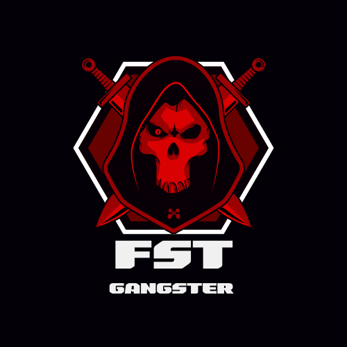 Red Minimalist Skull Warrior Illustration Gaming Logo.png